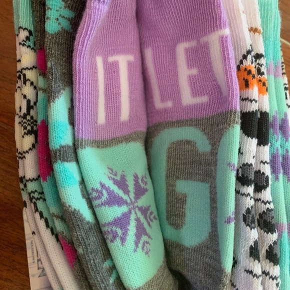 Disney Frozen Princess 12 pair Low Cut Socks One Size (4-10) Elza~Anna 6… - Picture 6 of 12